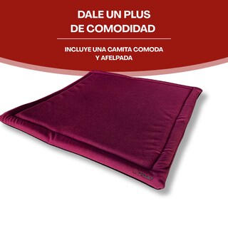 Foto 3 | Foto 3 | Casa Y Cama Para Perro Q Perrón Para Raza Mediana Color Rojo