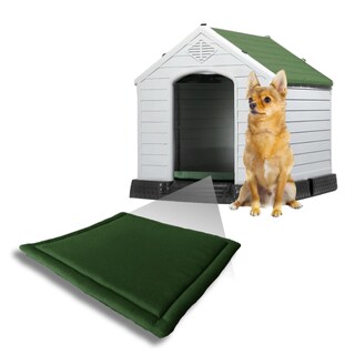 Foto 1 | Foto 1 | Casa Y Cama Para Perro Q Perrón Raza Chica Color Verde