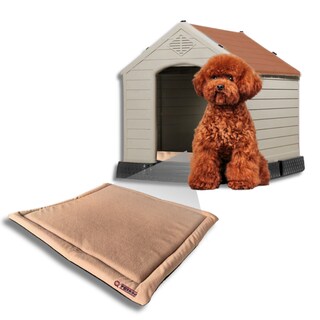 Foto 1 | Foto 1 | Casa Para Perro Q Perrón Para Raza Chica Con Colchoneta Cómoda