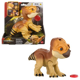 Foto 1 | Foto 1 | Mattel Jurassic World Rebirth: Dinosaurio Interactivo Aquilops ''dolores''