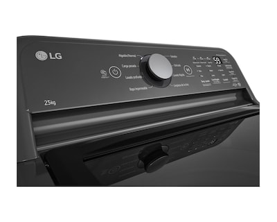 Foto 6 | Foto 6 | Lavadora LG carga superior Inverter DD con Smart Diagnosis 25kg Negro Inoxidable