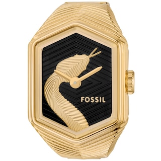 Foto 1 | Foto 1 | Anillo-Reloj Fossil Es5382 Dorado para Mujer