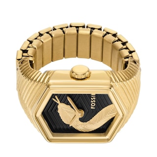 Foto 3 | Foto 3 | Anillo-Reloj Fossil Es5382 Dorado para Mujer