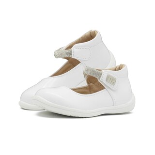 Foto 2 | Foto 2 | Zapato Elegante Ninos 19102-7 Charol Blanco Soporte Arco Para Niña Blanco
