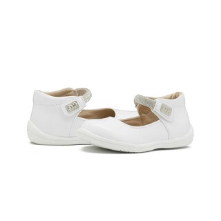 Foto 3 | Foto 3 | Zapato Elegante Ninos 19102-7 Charol Blanco Soporte Arco Para Niña Blanco