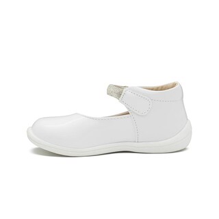 Foto 6 | Foto 6 | Zapato Elegante Ninos 19102-7 Charol Blanco Soporte Arco Para Niña Blanco