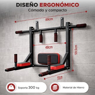 Foto 3 | Foto 3 | Barra De Dominadas Multifuncional X-rush Atlas 8 En 1 Para Entrenamiento Integral
