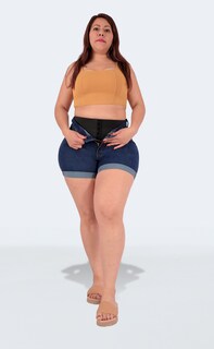 Foto 6 | Foto 6 | Short de Mezclilla con Faja Sea Brazil para Mujer