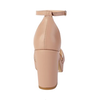 Foto 3 | Foto 3 | Sandalias De Tacon Golden Shoes 0547 Maquillaje Fiesta