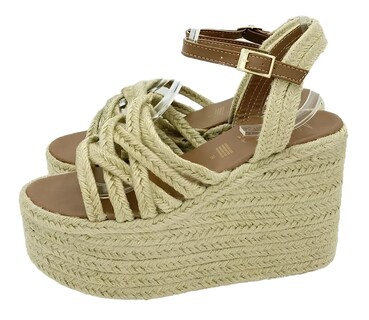 Foto 2 | Foto 2 | Plataformas Para Mujer La Caprichosa 100 Nude Suela Yute