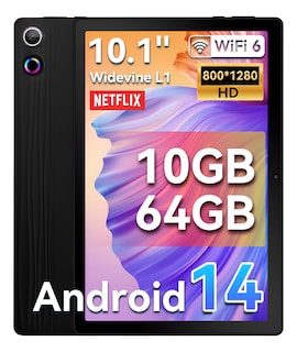 Foto 1 | Foto 1 | Tablet Hyjoy 10.1' 10gb+64gb Android 14 Con Wifi6 Tf(max 1t) Color Negro