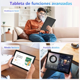 Foto 4 | Foto 4 | Tablet Hyjoy 10.1' 10gb+64gb Android 14 Con Wifi6 Tf(max 1t) Color Negro