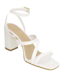 Foto 1 | Foto 1 | Zapatilla Para Dama La Caprichosa Morelia Blanco Tacon Cuadrado 8cm