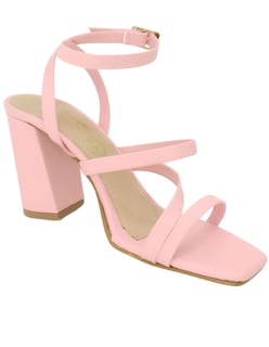 Foto 1 | Foto 1 | Zapatilla Para Dama La Caprichosa Morelia Rosa Tacon Cuadrado 8cm