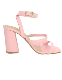 Foto 2 | Foto 2 | Zapatilla Para Dama La Caprichosa Morelia Rosa Tacon Cuadrado 8cm