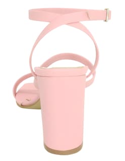 Foto 3 | Foto 3 | Zapatilla Para Dama La Caprichosa Morelia Rosa Tacon Cuadrado 8cm