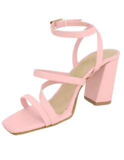 Foto 4 | Foto 4 | Zapatilla Para Dama La Caprichosa Morelia Rosa Tacon Cuadrado 8cm