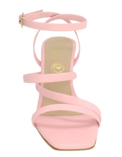 Foto 5 | Foto 5 | Zapatilla Para Dama La Caprichosa Morelia Rosa Tacon Cuadrado 8cm