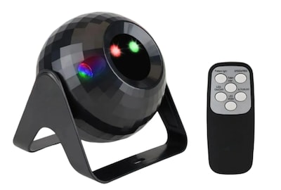 Foto 1 | Foto 1 | Proyector Láser Xtellar Audiorítmico 360° Con Control Remoto Y Luces Led – Negro