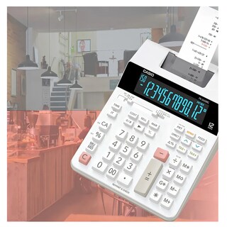 Foto 4 | Foto 4 | Sumadora De Escritorio Lab.g Fr-2650rc 12 Dígitos Blanca Color Blanco