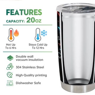 Foto 5 | Foto 5 | Taza De Café Travel Tumbler Oasisdream De Acero Inoxidable De 600 Ml - Venta Internacional.