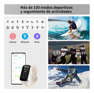 Foto 2 | Foto 2 | Reloj Belug Inteligente Smart Watch Bluetooth Blanco