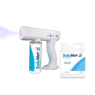 Foto 1 | Foto 1 | Soluvet Solución De 1l Desinfectante Con Pistola De Amplia Aspersión