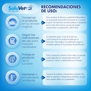 Foto 5 | Foto 5 | Soluvet Solución De 1l Desinfectante Con Pistola De Amplia Aspersión