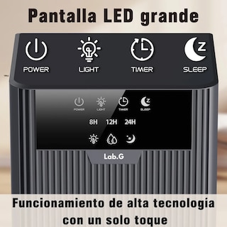 Foto 3 | Foto 3 | Deshumidificador Lab.g Electrico Domestico Led Negro