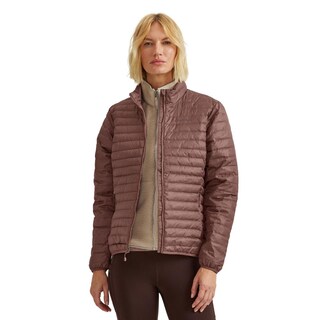 Foto 1 | Foto 1 | Chamarra Eddie Bauer De Pluma Ultraligera Para Mujer Rosa