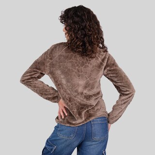 Foto 7 | Foto 7 | Chamarra De Fur Para Mujer Con Bolsillos Greenlander Cafe