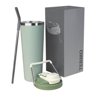 Foto 4 | Foto 4 | Paquete Con 20 Piezas De Termo Publicitario De Acero Inoxidable Con Doble Tapa