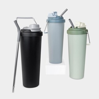 Foto 1 | Foto 1 | Paquete Con 20 Piezas De Termo Publicitario De Acero Inoxidable Con Doble Tapa