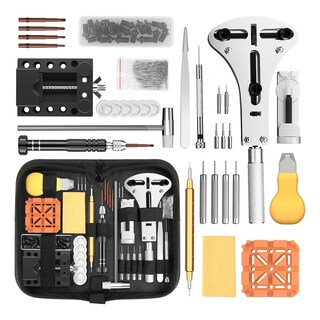 Foto 2 | Foto 2 | Kit De Relojero Joyero Herramienta De Reparación 156 Piezaseo Safe Imports Esi-23684 Negro