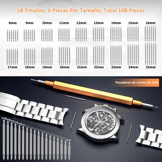 Foto 3 | Foto 3 | Kit De Relojero Joyero Herramienta De Reparación 156 Piezaseo Safe Imports Esi-23684 Negro