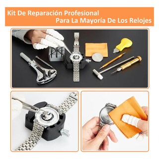 Foto 4 | Foto 4 | Kit De Relojero Joyero Herramienta De Reparación 156 Piezaseo Safe Imports Esi-23684 Negro