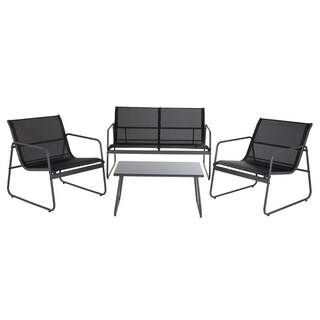 Foto 1 | Foto 1 | Sala Exterior Juego Para Jardín Exterior Silver Textilene