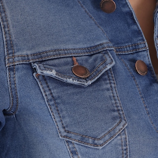 Foto 7 | Foto 7 | Chamarra De Mezclilla Para Mujer Sea Brazil