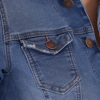 Foto 7 | Foto 7 | Chamarra De Mezclilla Para Mujer Sea Brazil