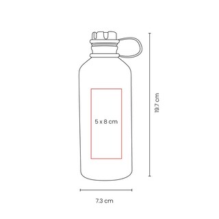 Foto 4 | Foto 4 | Paquete Con 36 Piezas De Cilindro Promocional De Aluminio Con Tapa Roscada