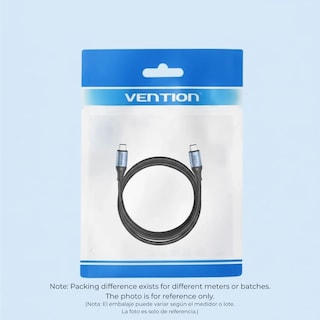 Foto 8 | Foto 8 | Kit 2 Pz Cables Usb-c Vention Trebh 2m 240w 5a Trenzado Carga Ultra
