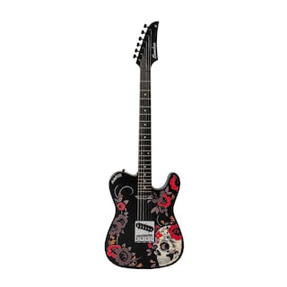 Foto 2 | Foto 2 | Guitarra Electrica Bamboo Telecaster Zycast Santa Calavera