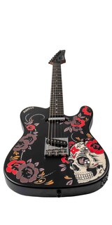 Foto 4 | Foto 4 | Guitarra Electrica Bamboo Telecaster Zycast Santa Calavera