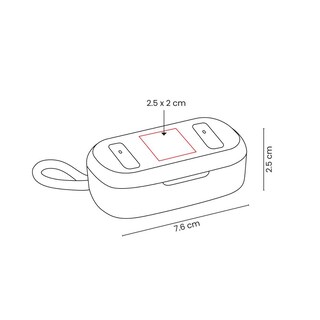 Foto 7 | Foto 7 | Paquete 100 Piezas Audífonos Corporativo Material Reciclado