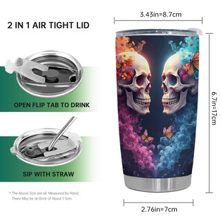 Foto 2 | Foto 2 | Taza De Café Travel Tumbler Oasisdream De Acero Inoxidable De 600 Ml - Venta Internacional.