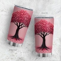Taza De Viaje Oasisdream Vaso De 600 Ml Con Estampado De Árboles - Venta Internacional.