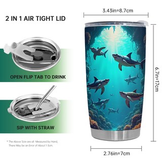 Foto 2 | Foto 2 | Vaso De Viaje Oasisdream De Acero Inoxidable Con Tapa 600 Ml - Venta Internacional.