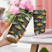 Taza De Café Tumbler Oasisdream De Acero Inoxidable 600 Ml - Venta Internacional.