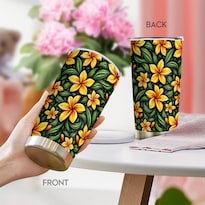 Taza De Café Tumbler Oasisdream De Acero Inoxidable 600 Ml - Venta Internacional.