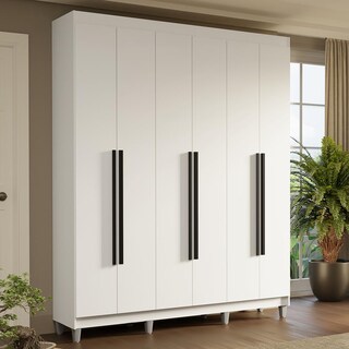 Foto 2 | Foto 2 | Ropero Closet Madesa Venus 6 Puertas Con Pies 180cm Bb 08